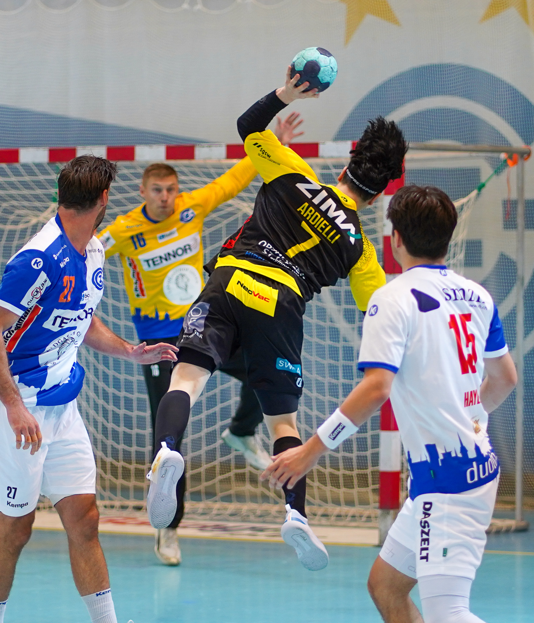 Francesco Ardielli, Quickline Handball League, GC Amicitia Zürich vs St.Otmar St.Gallen